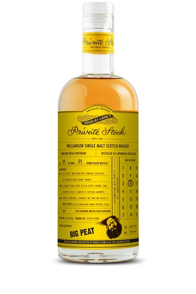 Private Stock Big Peat 10 Years Old